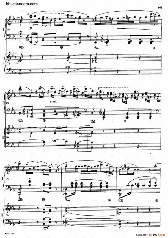 Grande Polonaise Brilliante Preceded by an Andante Spianato Op.22（平静的行板与华丽的波兰舞曲·双钢琴版）