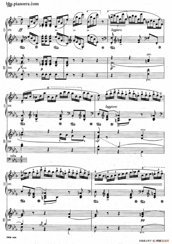 Grande Polonaise Brilliante Preceded by an Andante Spianato Op.22（平静的行板与华丽的波兰舞曲·双钢琴版）