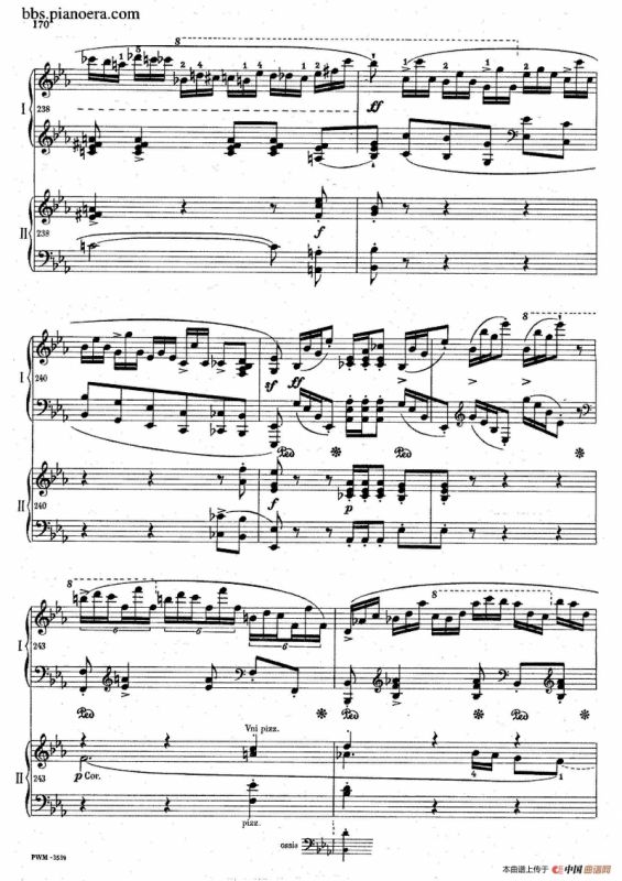 Grande Polonaise Brilliante Preceded by an Andante Spianato Op.22（平静的行板与华丽的波兰舞曲·双钢琴版）