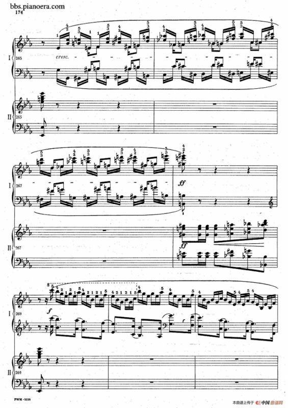 Grande Polonaise Brilliante Preceded by an Andante Spianato Op.22（平静的行板与华丽的波兰舞曲·双钢琴版）