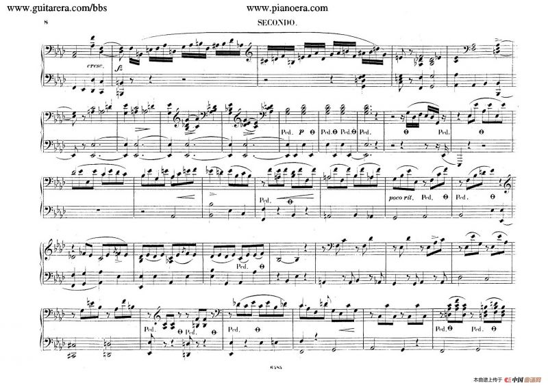 Piano Concerto No.2 in f Minor Op.21（f小调第二钢琴协奏曲·四手联弹版）