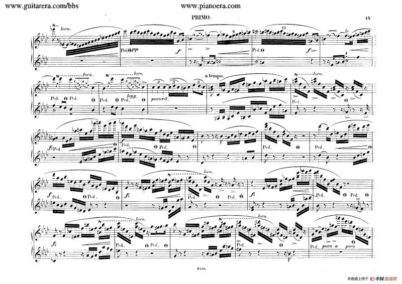 Piano Concerto No.2 in f Minor Op.21（f小调第二钢琴协奏曲·四手联弹版）