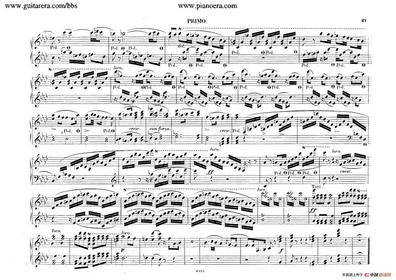 Piano Concerto No.2 in f Minor Op.21（f小调第二钢琴协奏曲·四手联弹版）