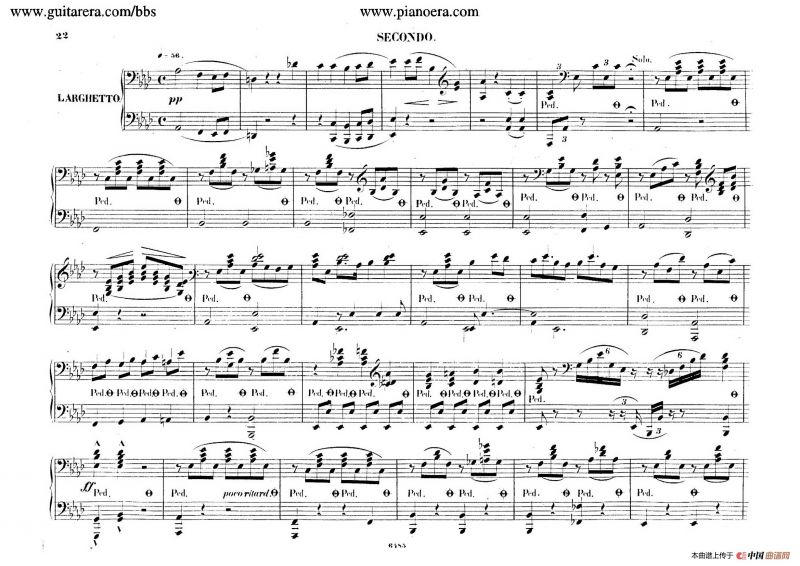 Piano Concerto No.2 in f Minor Op.21（f小调第二钢琴协奏曲·四手联弹版）