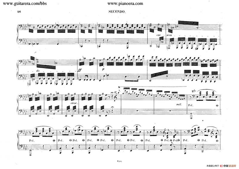 Piano Concerto No.2 in f Minor Op.21（f小调第二钢琴协奏曲·四手联弹版）