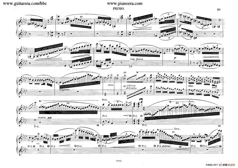 Piano Concerto No.2 in f Minor Op.21（f小调第二钢琴协奏曲·四手联弹版）