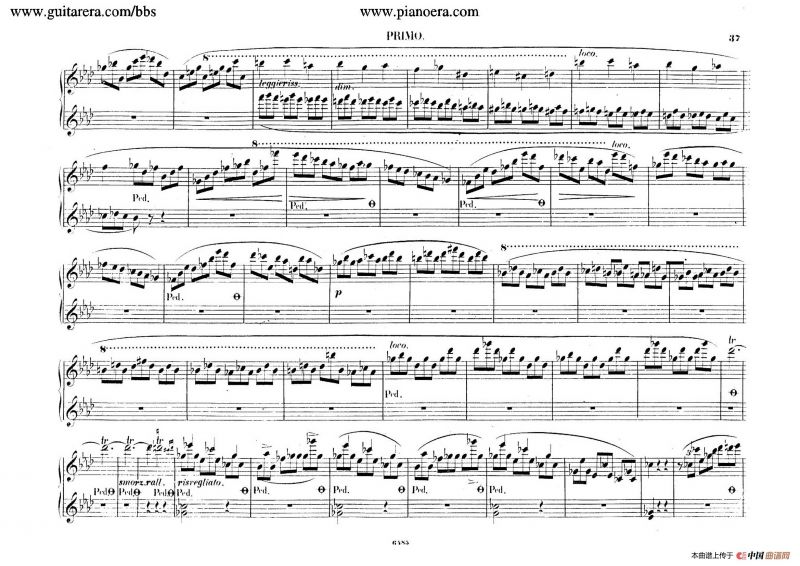 Piano Concerto No.2 in f Minor Op.21（f小调第二钢琴协奏曲·四手联弹版）