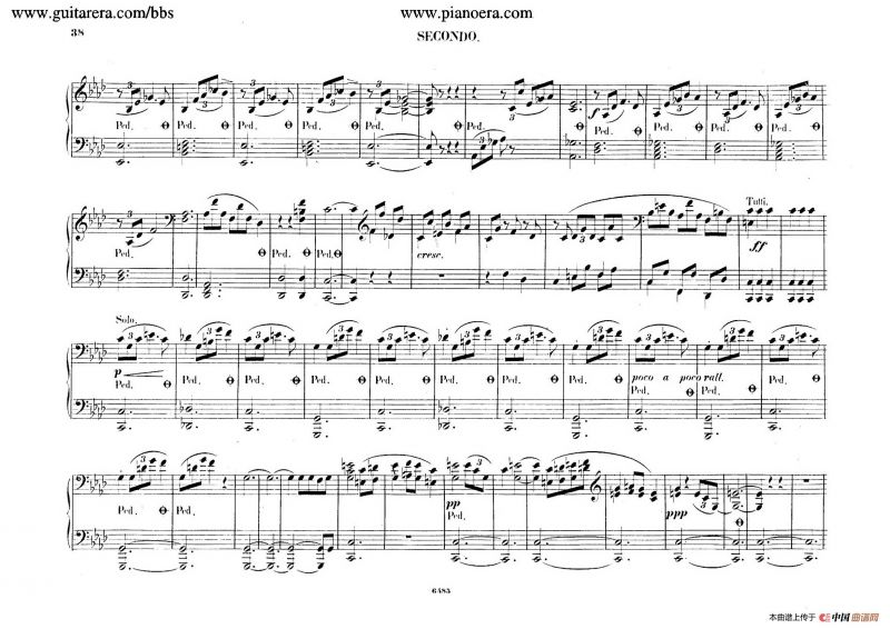 Piano Concerto No.2 in f Minor Op.21（f小调第二钢琴协奏曲·四手联弹版）