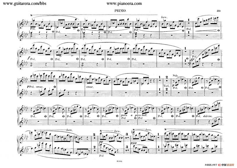 Piano Concerto No.2 in f Minor Op.21（f小调第二钢琴协奏曲·四手联弹版）