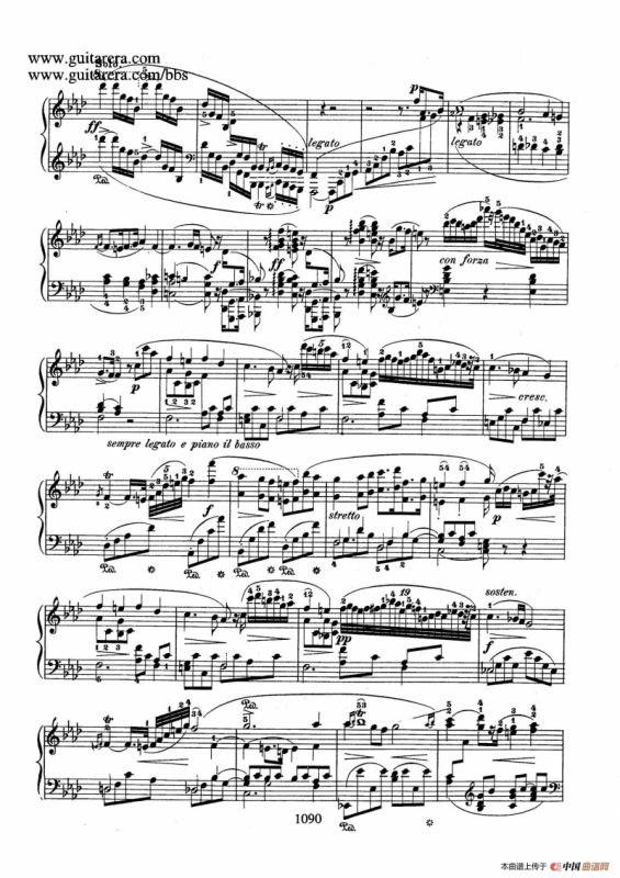 Piano Concerto No.2 in f Minor Op.21（f小调第二钢琴协奏曲·钢琴独奏版）