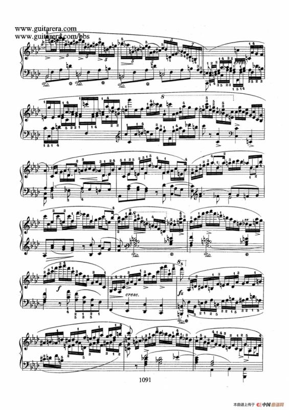 Piano Concerto No.2 in f Minor Op.21（f小调第二钢琴协奏曲·钢琴独奏版）