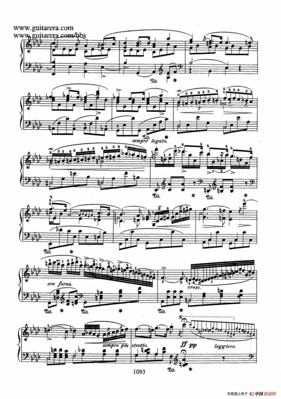 Piano Concerto No.2 in f Minor Op.21（f小调第二钢琴协奏曲·钢琴独奏版）