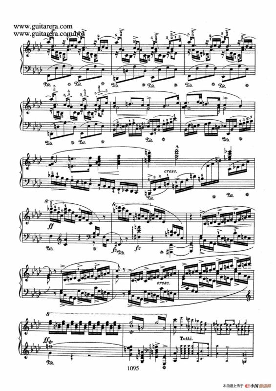 Piano Concerto No.2 in f Minor Op.21（f小调第二钢琴协奏曲·钢琴独奏版）