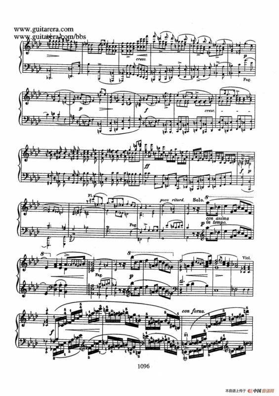 Piano Concerto No.2 in f Minor Op.21（f小调第二钢琴协奏曲·钢琴独奏版）