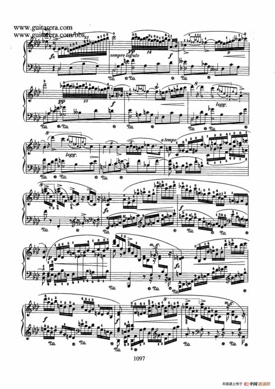 Piano Concerto No.2 in f Minor Op.21（f小调第二钢琴协奏曲·钢琴独奏版）