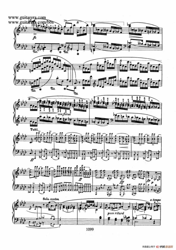 Piano Concerto No.2 in f Minor Op.21（f小调第二钢琴协奏曲·钢琴独奏版）