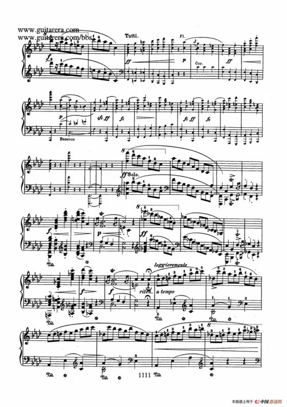 Piano Concerto No.2 in f Minor Op.21（f小调第二钢琴协奏曲·钢琴独奏版）