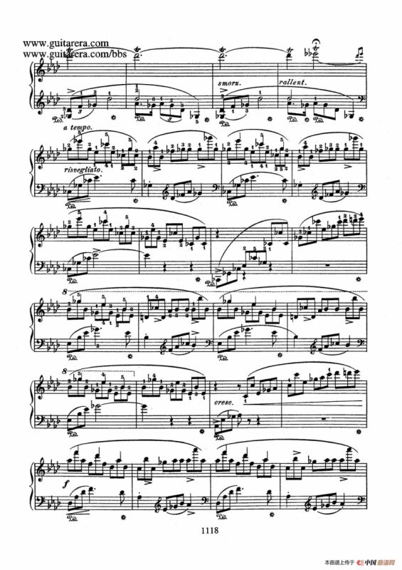 Piano Concerto No.2 in f Minor Op.21（f小调第二钢琴协奏曲·钢琴独奏版）
