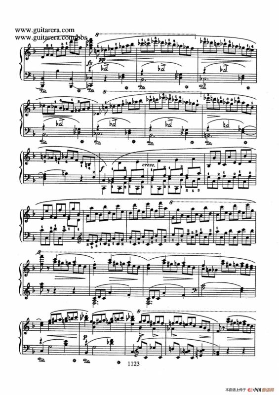 Piano Concerto No.2 in f Minor Op.21（f小调第二钢琴协奏曲·钢琴独奏版）