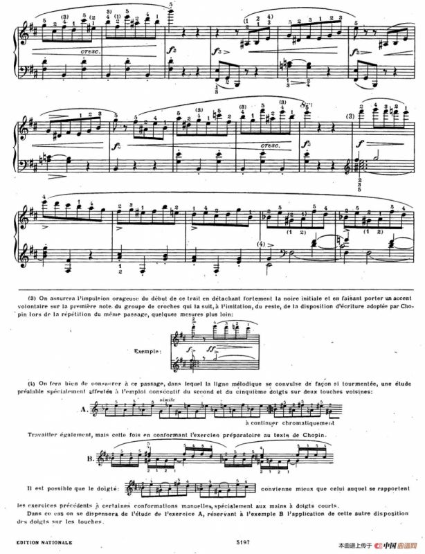 Scherzo No.1 in b Minor Op.20（b小调第一谐谑曲）