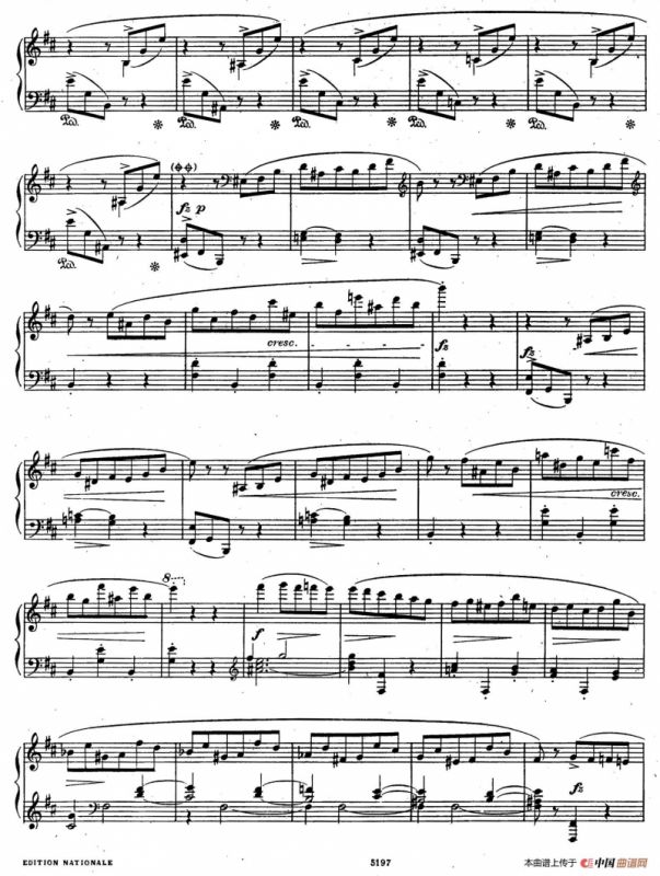 Scherzo No.1 in b Minor Op.20（b小调第一谐谑曲）