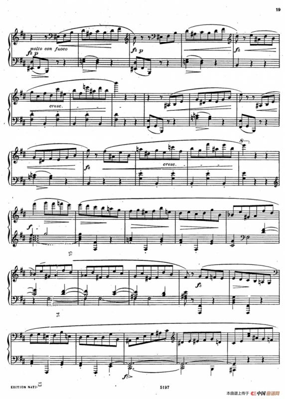 Scherzo No.1 in b Minor Op.20（b小调第一谐谑曲）