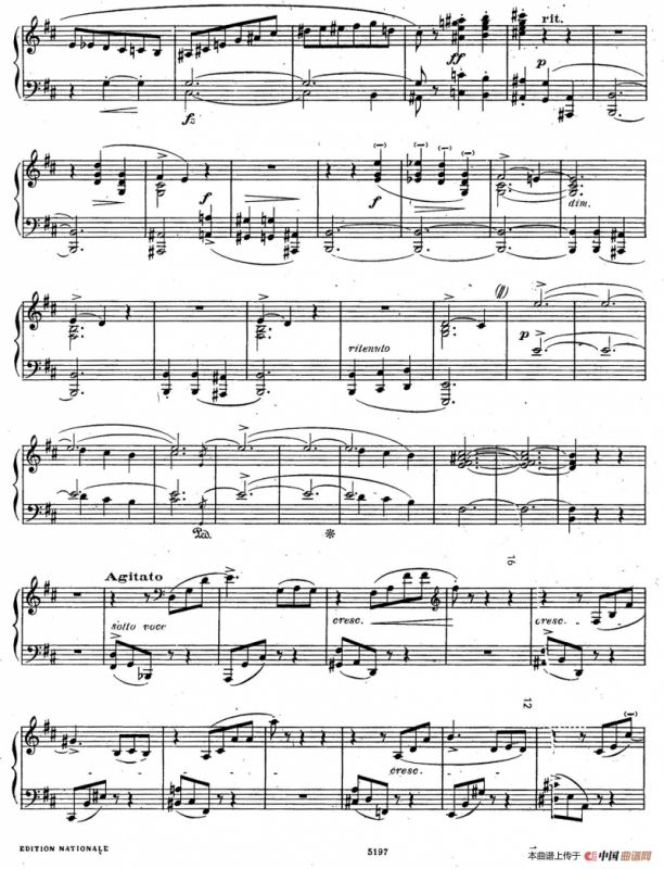 Scherzo No.1 in b Minor Op.20（b小调第一谐谑曲）