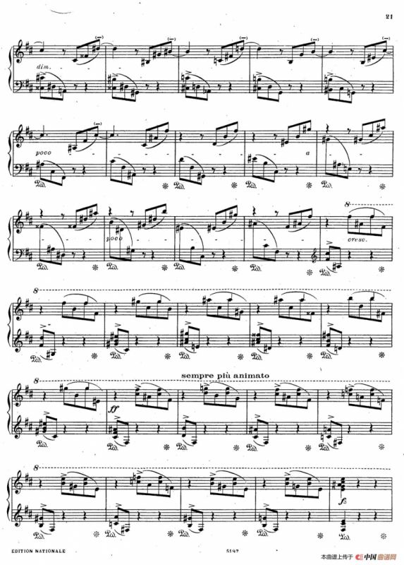 Scherzo No.1 in b Minor Op.20（b小调第一谐谑曲）