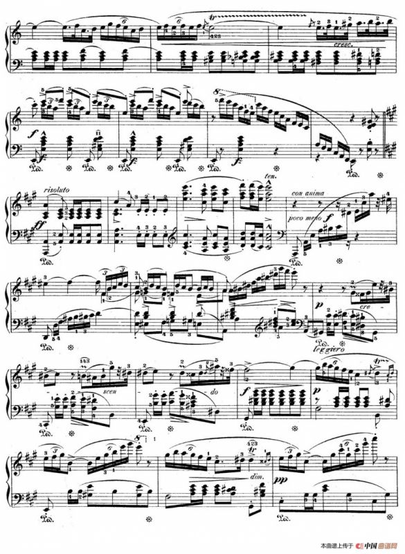 Bolero in C Major Op.19（C大调波莱罗舞曲）