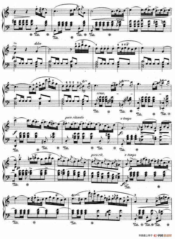 Bolero in C Major Op.19（C大调波莱罗舞曲）