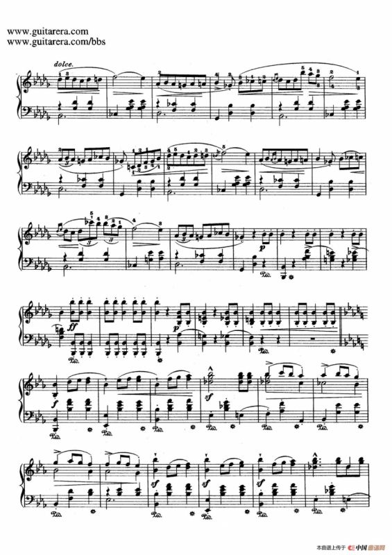 Grande Valse Brillante in E-flat Major Op.18 （降E大调华丽辉煌圆舞曲）