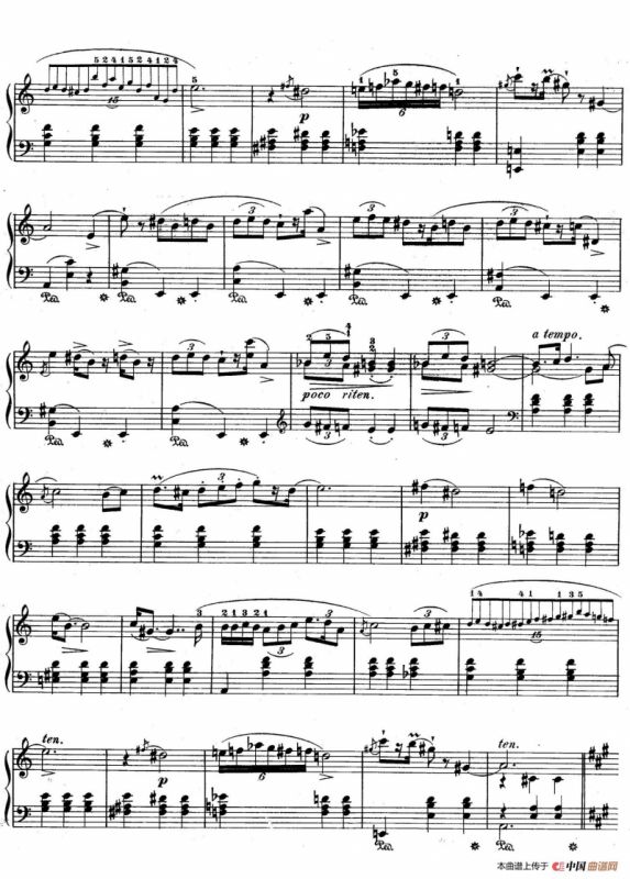 Quatre Mazurkas Op.17（4首玛祖卡舞曲·4）
