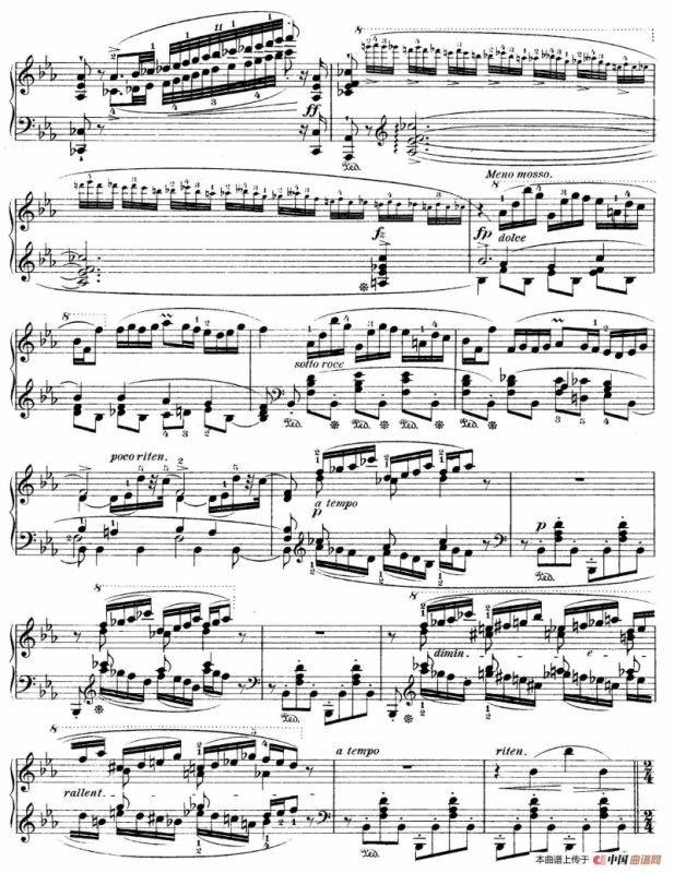 Rondo in E flat Major Op.16（降E大调回旋曲）