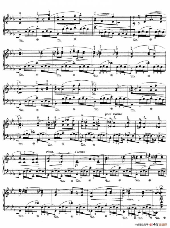 Rondo in E flat Major Op.16（降E大调回旋曲）