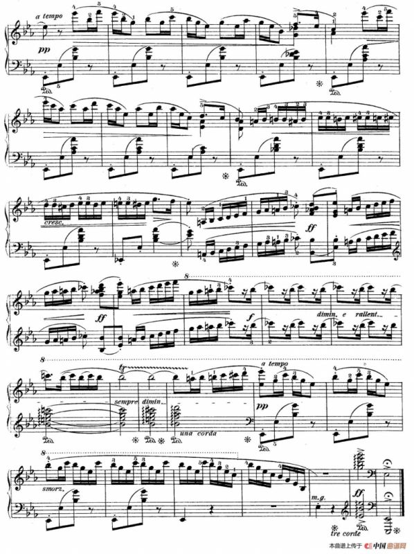 Rondo in E flat Major Op.16（降E大调回旋曲）