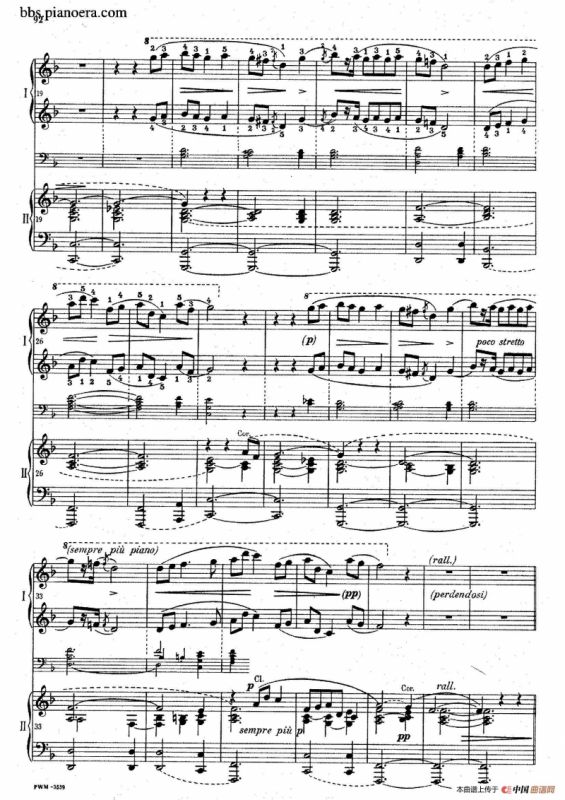 Krakowiak Grand Rondo de Concert Op.14（克拉科维克音乐会用大回旋曲·双钢琴版）