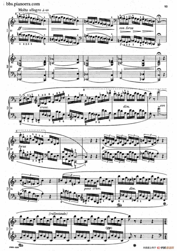 Krakowiak Grand Rondo de Concert Op.14（克拉科维克音乐会用大回旋曲·双钢琴版）