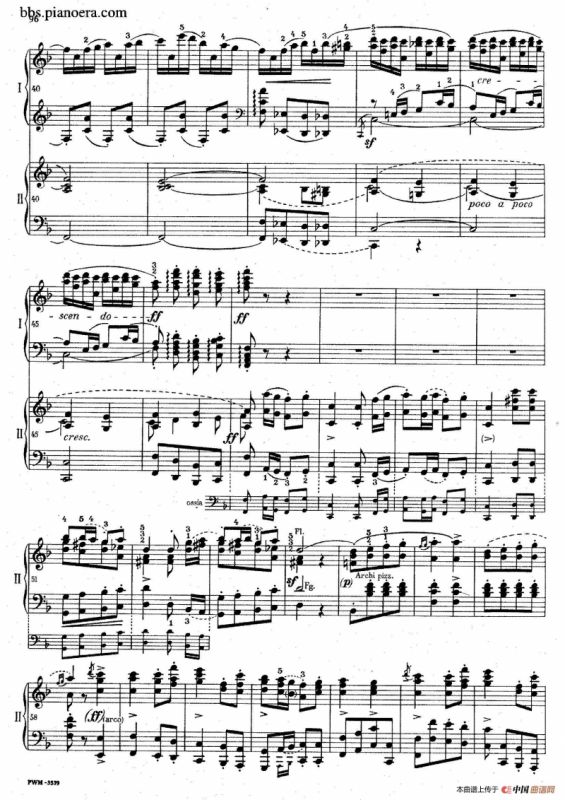 Krakowiak Grand Rondo de Concert Op.14（克拉科维克音乐会用大回旋曲·双钢琴版）