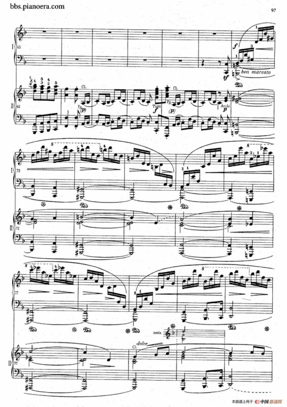 Krakowiak Grand Rondo de Concert Op.14（克拉科维克音乐会用大回旋曲·双钢琴版）