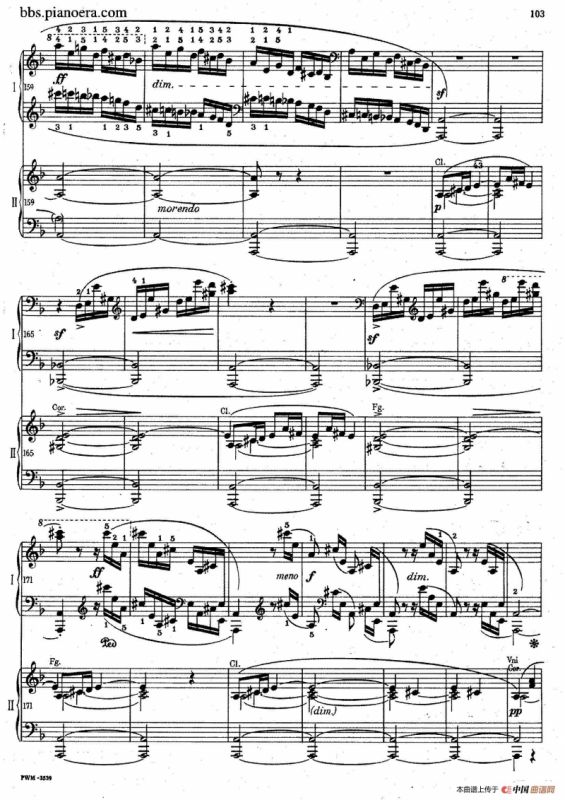 Krakowiak Grand Rondo de Concert Op.14（克拉科维克音乐会用大回旋曲·双钢琴版）