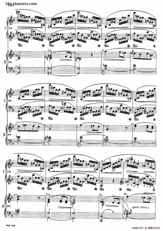 Krakowiak Grand Rondo de Concert Op.14（克拉科维克音乐会用大回旋曲·双钢琴版）