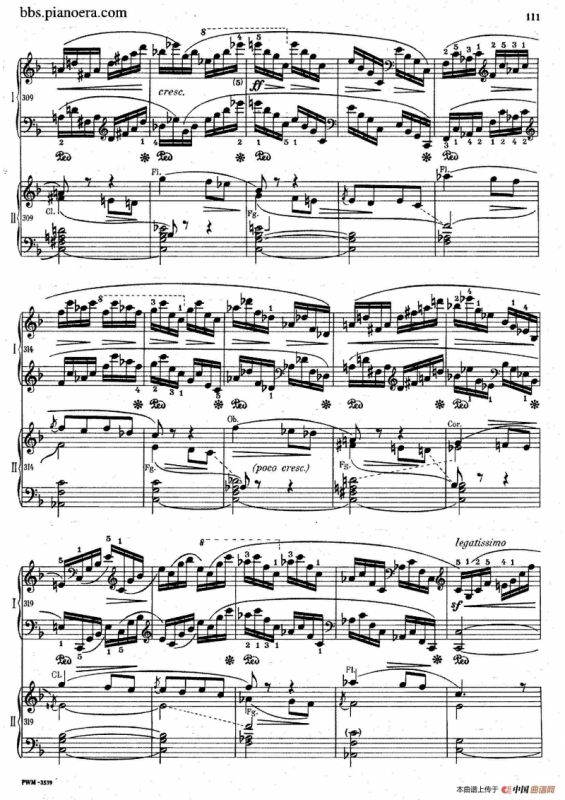 Krakowiak Grand Rondo de Concert Op.14（克拉科维克音乐会用大回旋曲·双钢琴版）