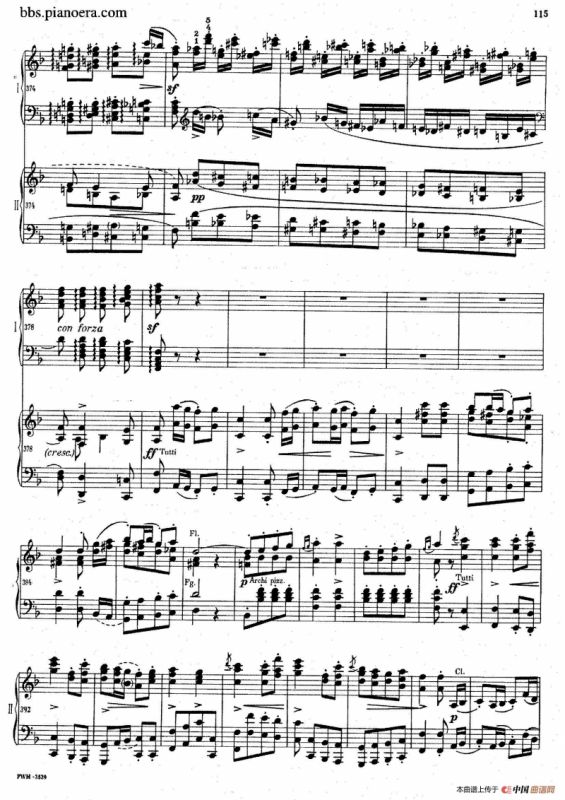 Krakowiak Grand Rondo de Concert Op.14（克拉科维克音乐会用大回旋曲·双钢琴版）