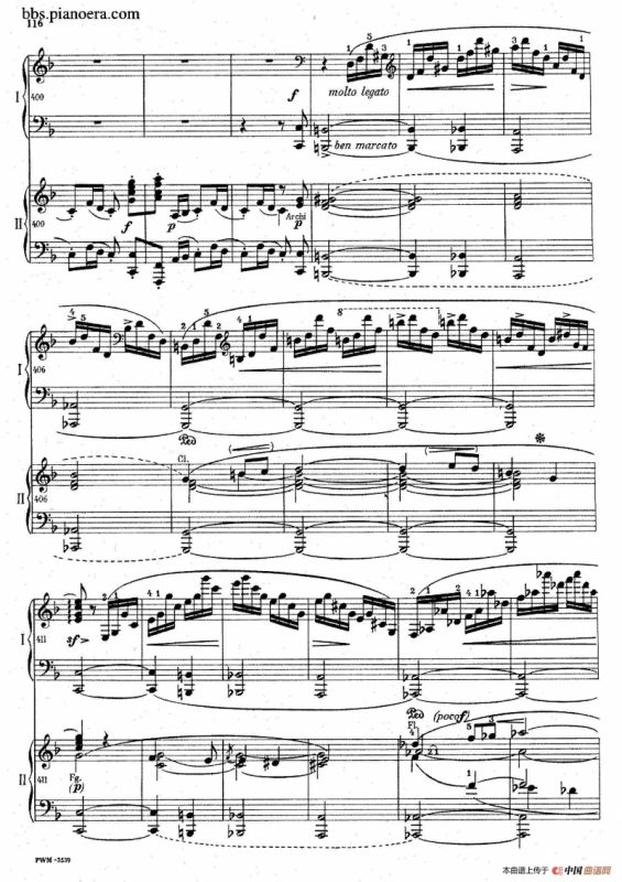 Krakowiak Grand Rondo de Concert Op.14（克拉科维克音乐会用大回旋曲·双钢琴版）