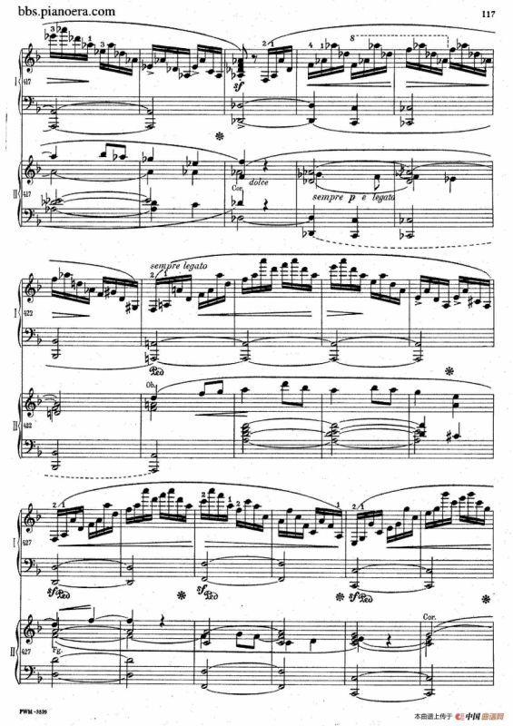 Krakowiak Grand Rondo de Concert Op.14（克拉科维克音乐会用大回旋曲·双钢琴版）