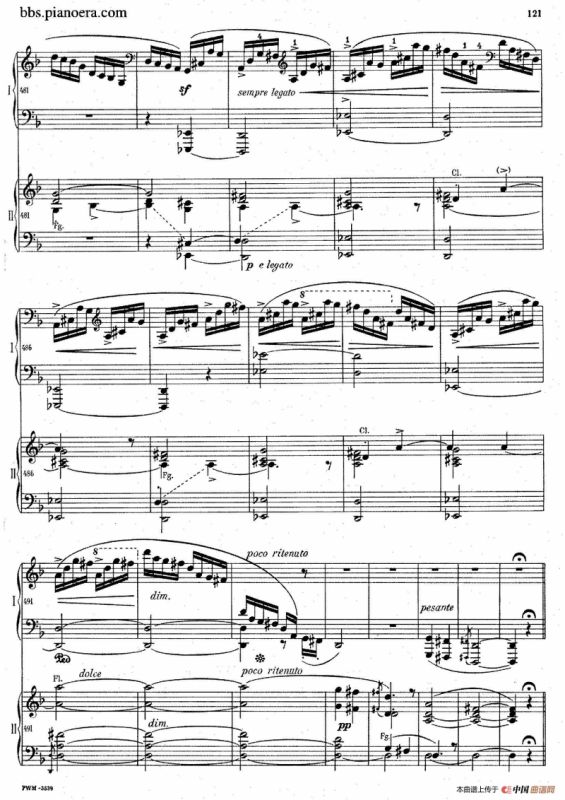 Krakowiak Grand Rondo de Concert Op.14（克拉科维克音乐会用大回旋曲·双钢琴版）