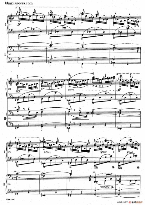 Krakowiak Grand Rondo de Concert Op.14（克拉科维克音乐会用大回旋曲·双钢琴版）