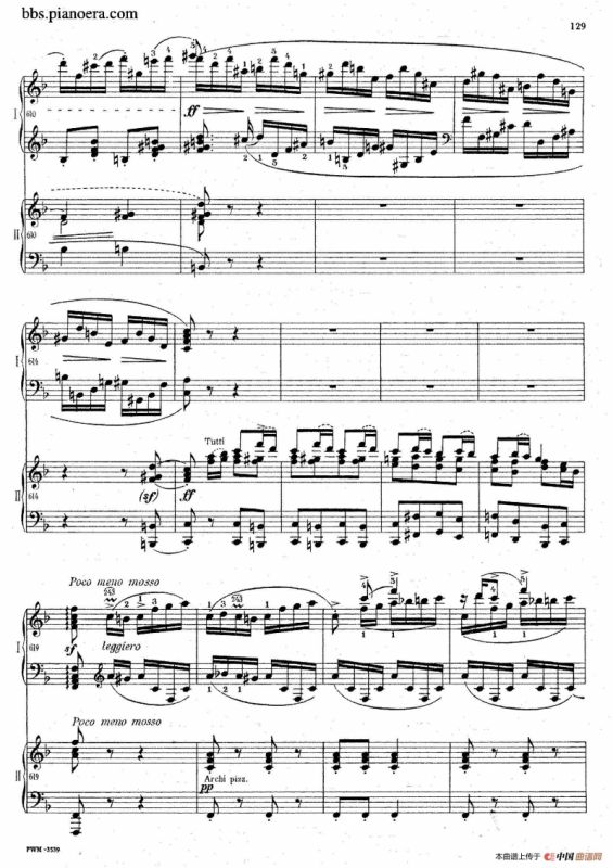 Krakowiak Grand Rondo de Concert Op.14（克拉科维克音乐会用大回旋曲·双钢琴版）