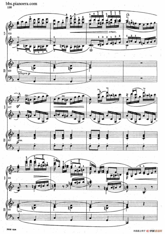 Krakowiak Grand Rondo de Concert Op.14（克拉科维克音乐会用大回旋曲·双钢琴版）