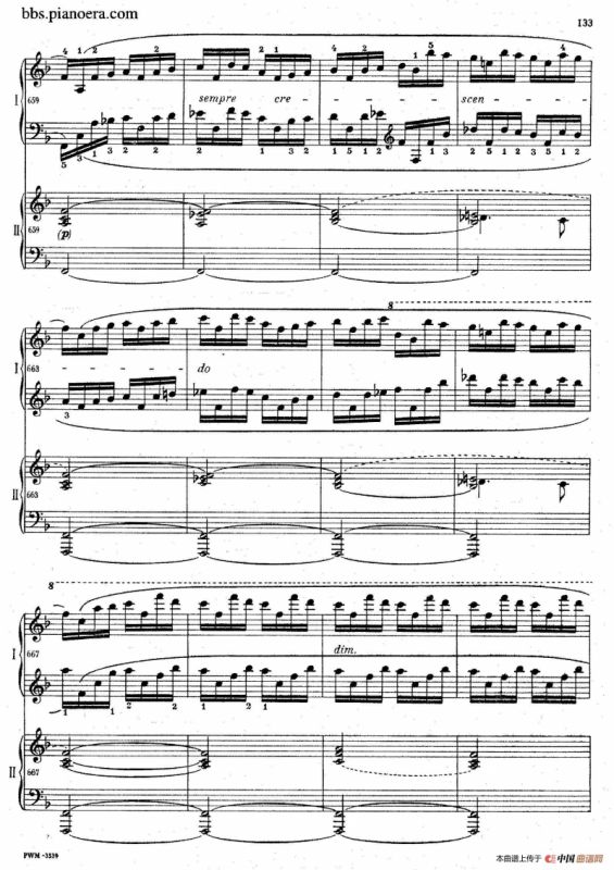 Krakowiak Grand Rondo de Concert Op.14（克拉科维克音乐会用大回旋曲·双钢琴版）